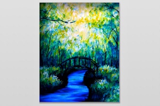 Paint Nite: Bridge under the Green Forest